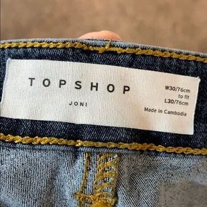 Topshop Joni jeans